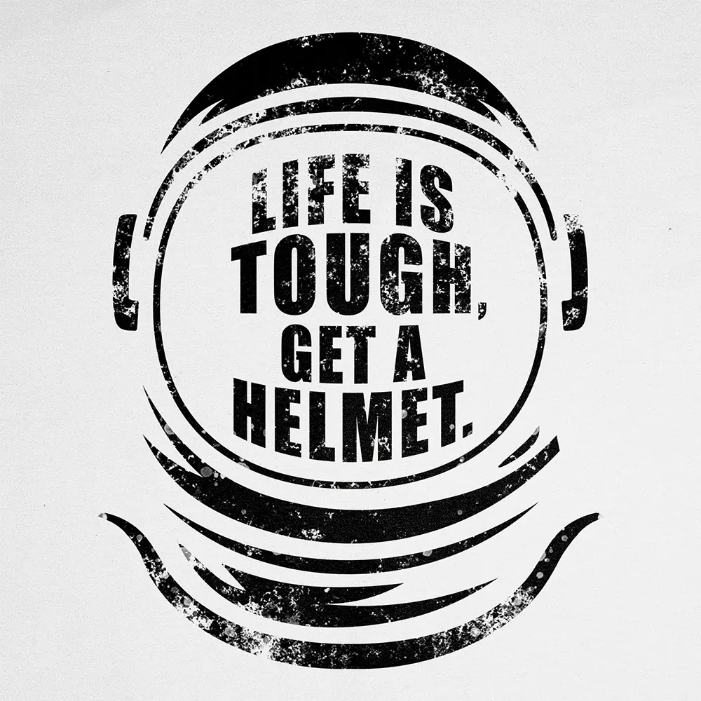 Bluza Kangurka Life is Tough - Image 2