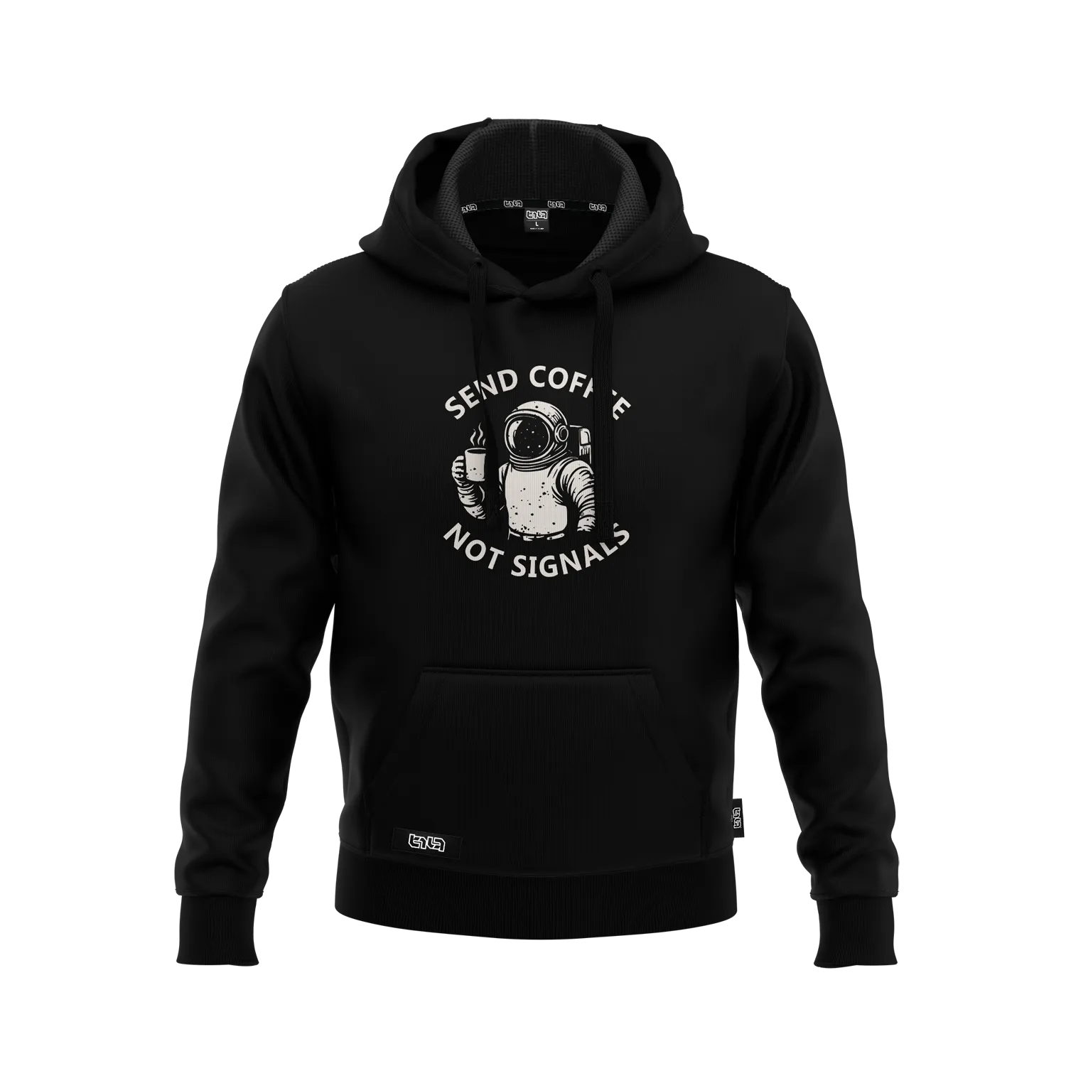 Bluza Kangurka Send Coffee Not Signals - Image 4