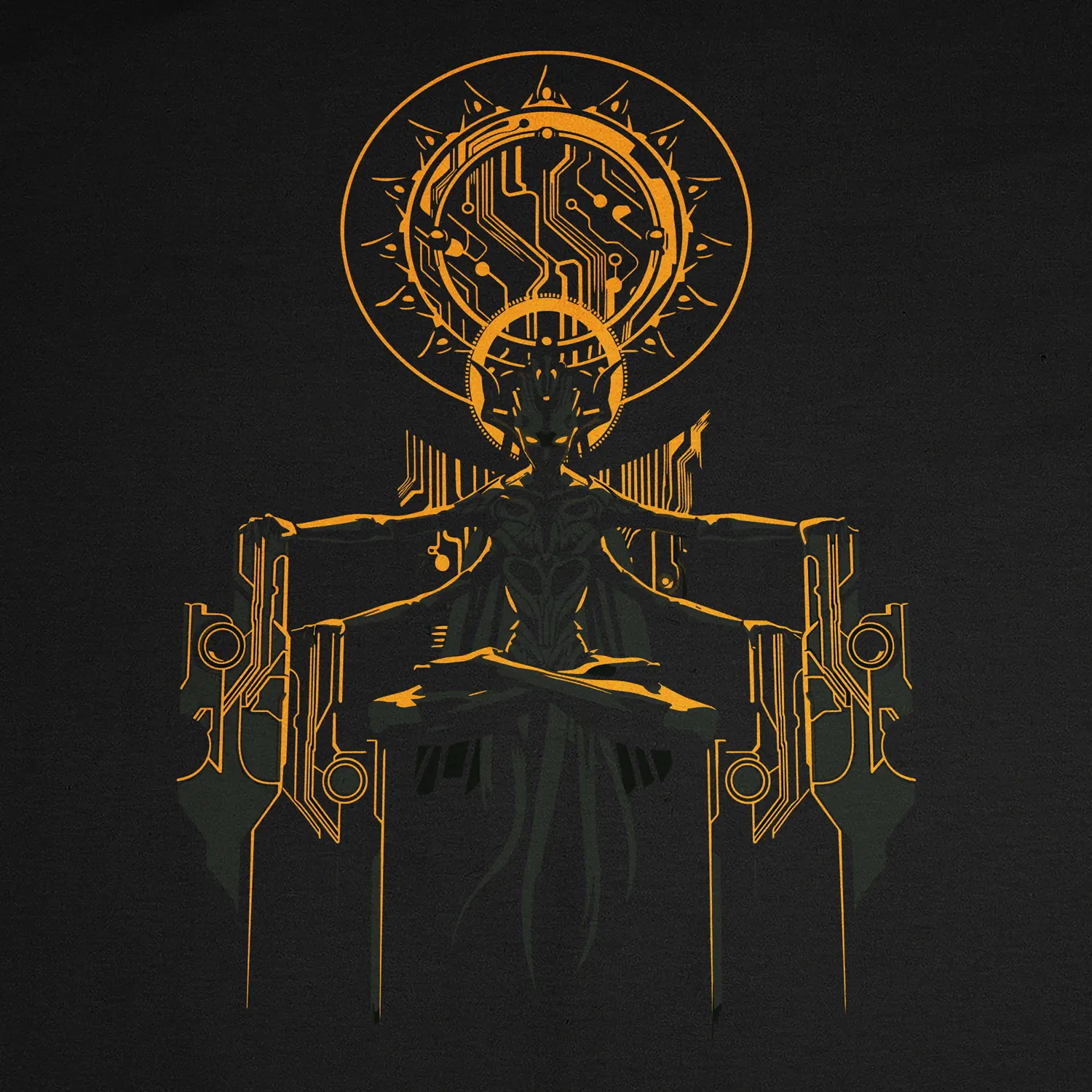 Bluza Kangurka Synth Queen - Image 2
