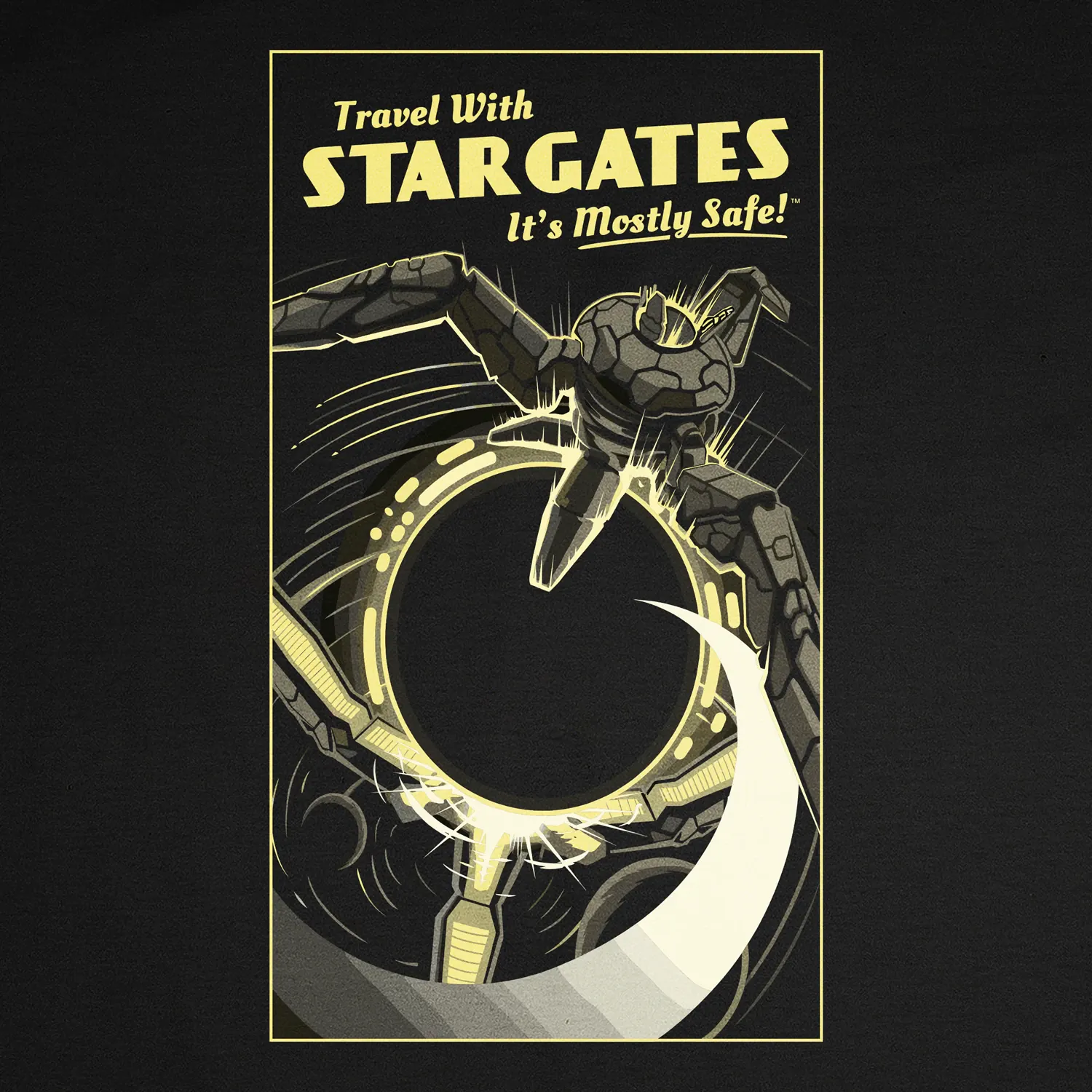 Bluza Kangurka Travel with Stargates - Image 2