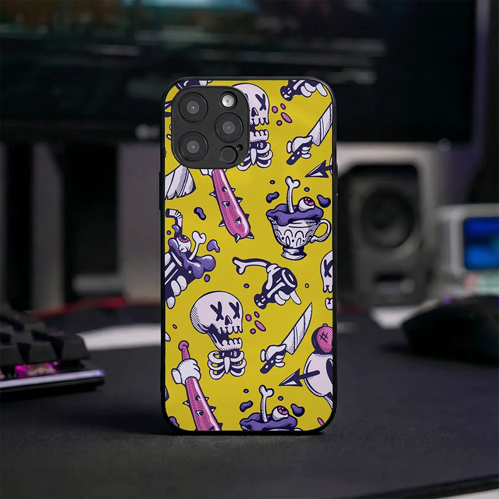 Etui szklane Czaszkowa Banda