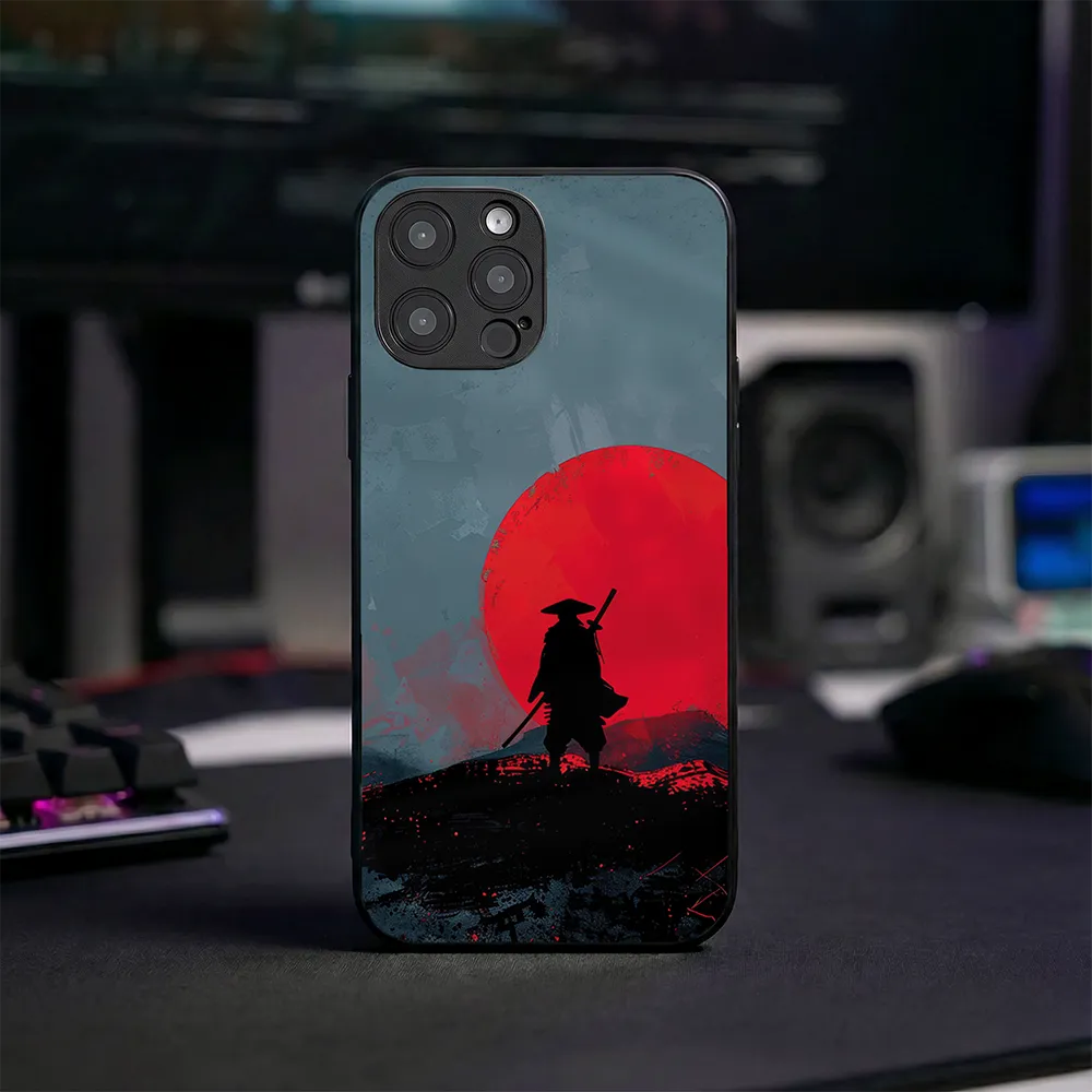 Etui szklane Grey Samurai