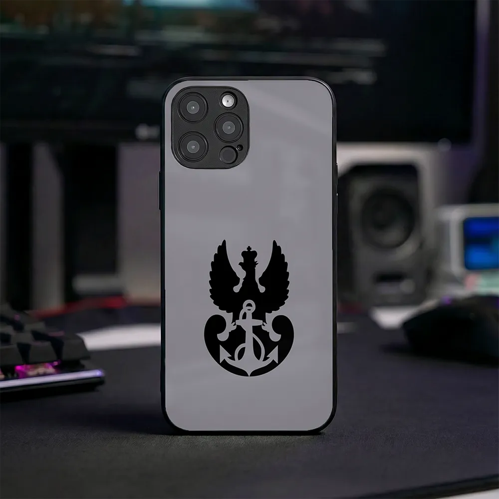 Etui szklane Marynarka Wojenna RP Gray