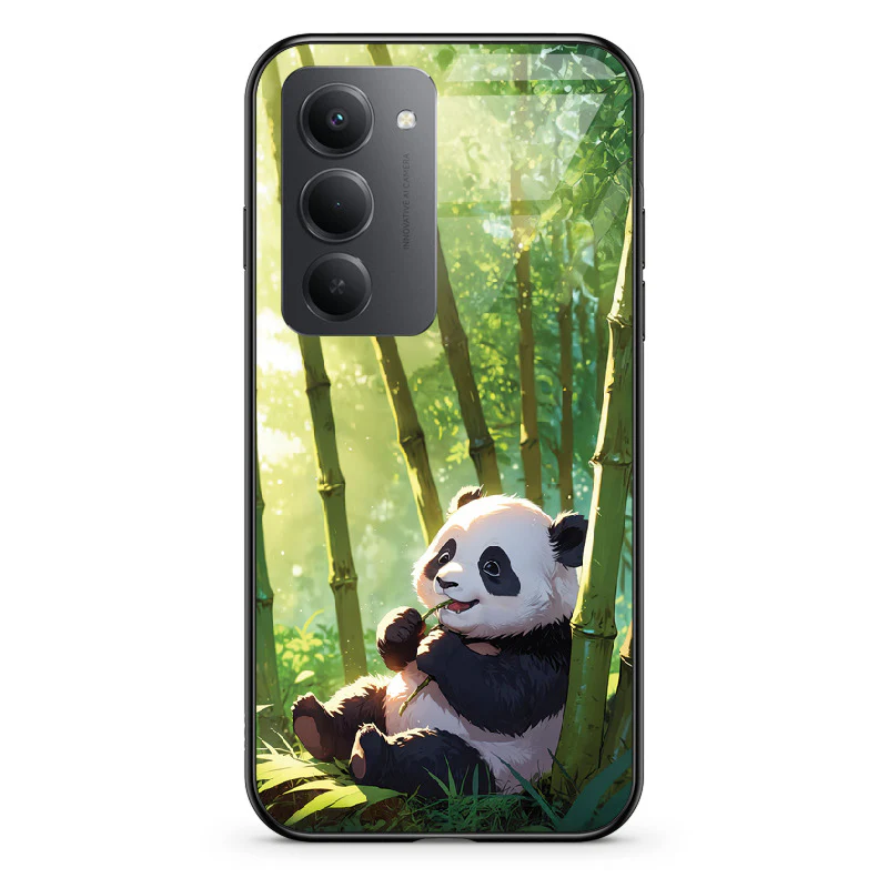 Etui szklane Panda I Smakowity Bambus - Image 136