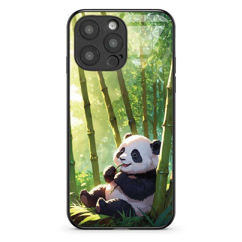 Etui szklane Panda I Smakowity Bambus - Image 80