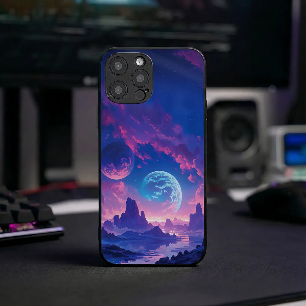 Etui szklane Planeta Neonu