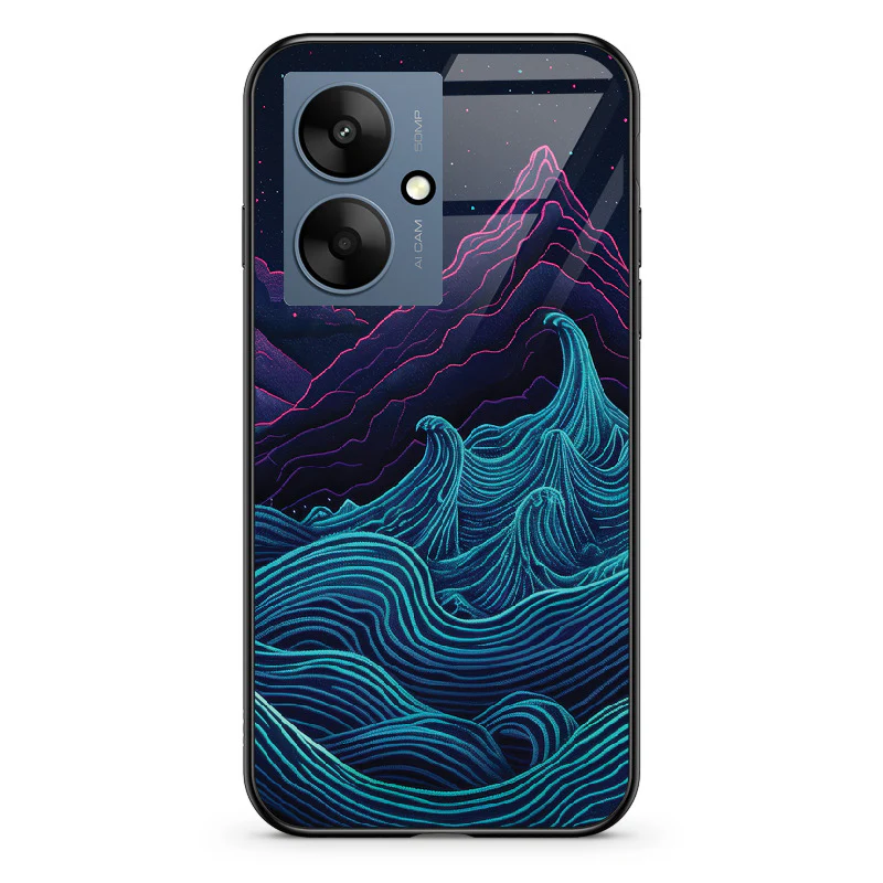 Etui szklane Retrowave Mountains - Image 105
