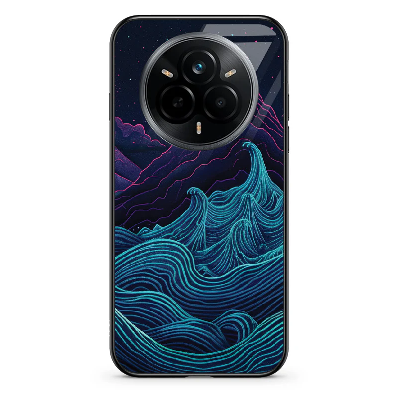 Etui szklane Retrowave Mountains - Image 129