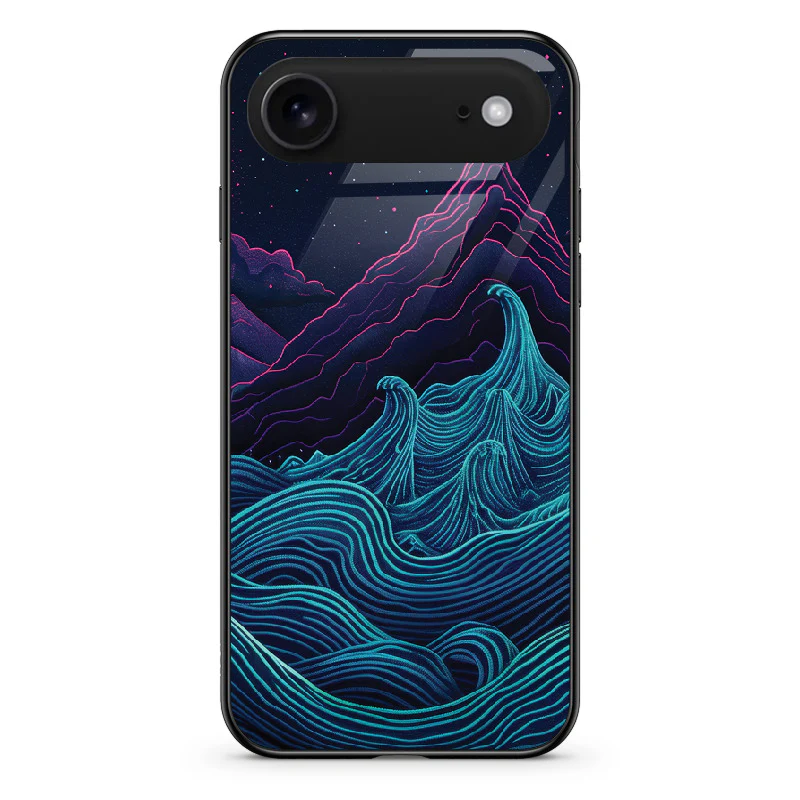 Etui szklane Retrowave Mountains - Image 132