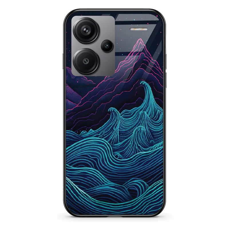 Etui szklane Retrowave Mountains - Image 16