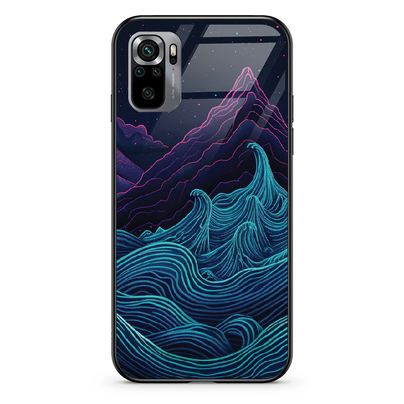 Etui szklane Retrowave Mountains - Image 34