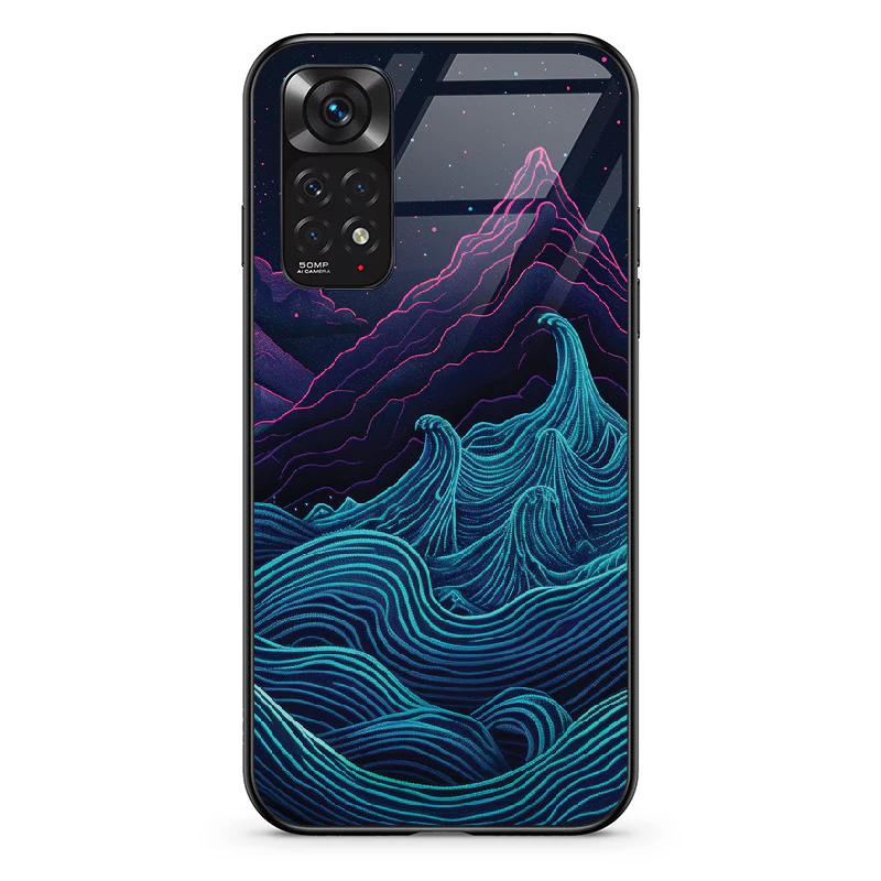 Etui szklane Retrowave Mountains - Image 41