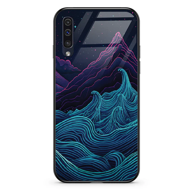 Etui szklane Retrowave Mountains - Image 50