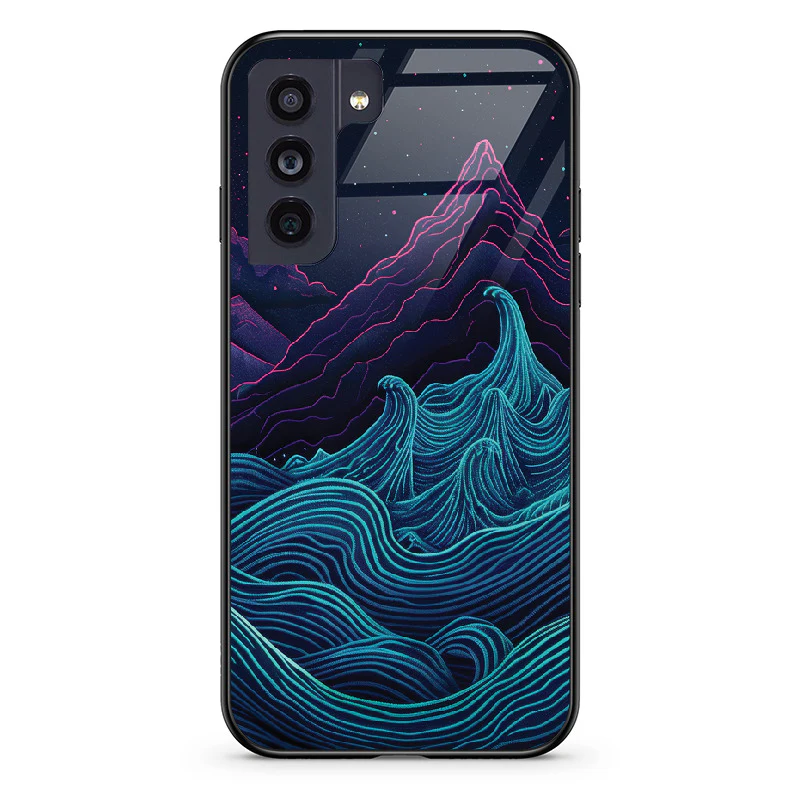 Etui szklane Retrowave Mountains - Image 57