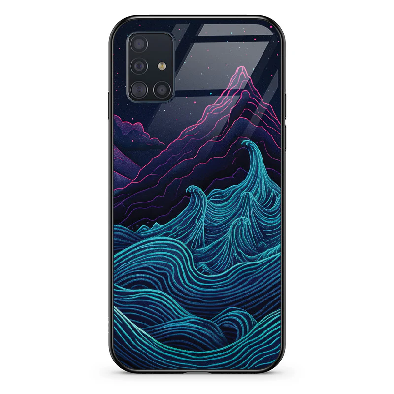 Etui szklane Retrowave Mountains - Image 61
