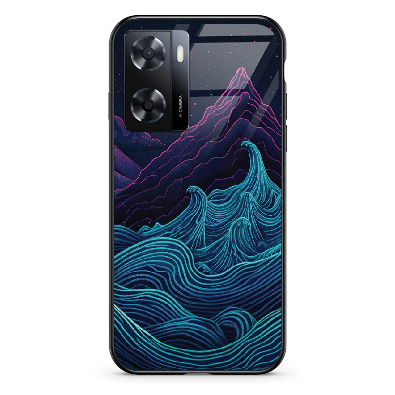 Etui szklane Retrowave Mountains - Image 73
