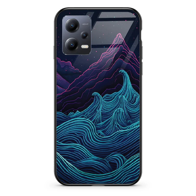 Etui szklane Retrowave Mountains - Image 76