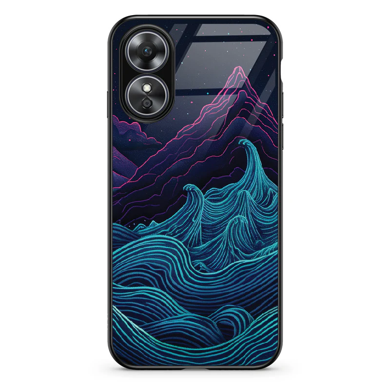 Etui szklane Retrowave Mountains - Image 87