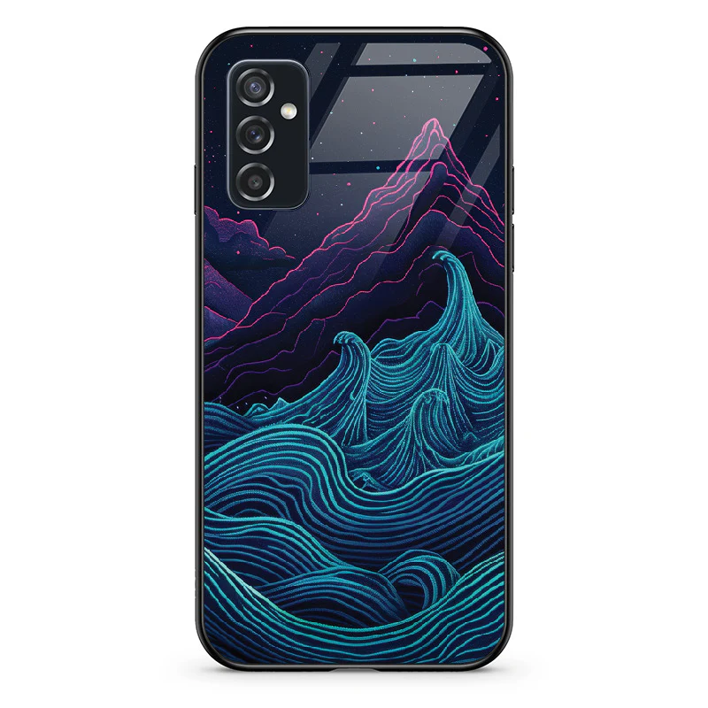Etui szklane Retrowave Mountains - Image 92