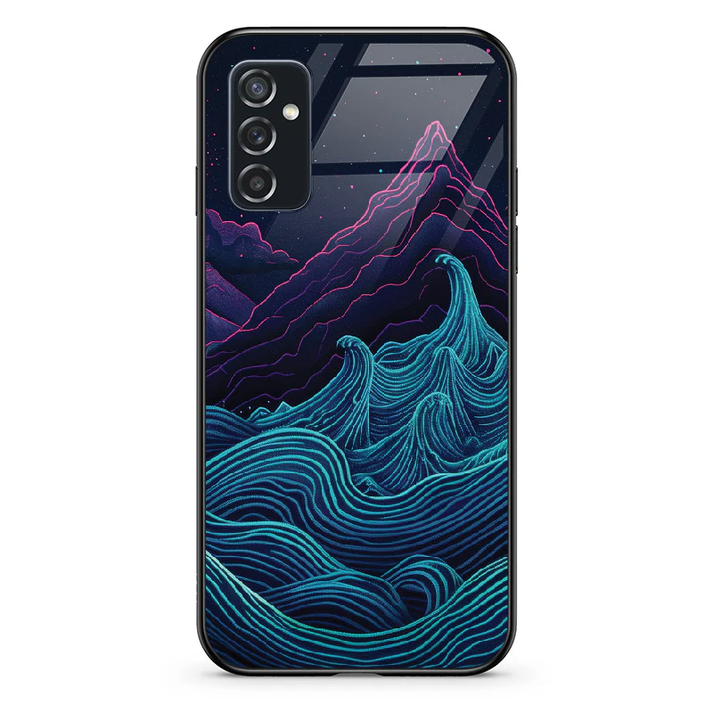 Etui szklane Retrowave Mountains - Image 93
