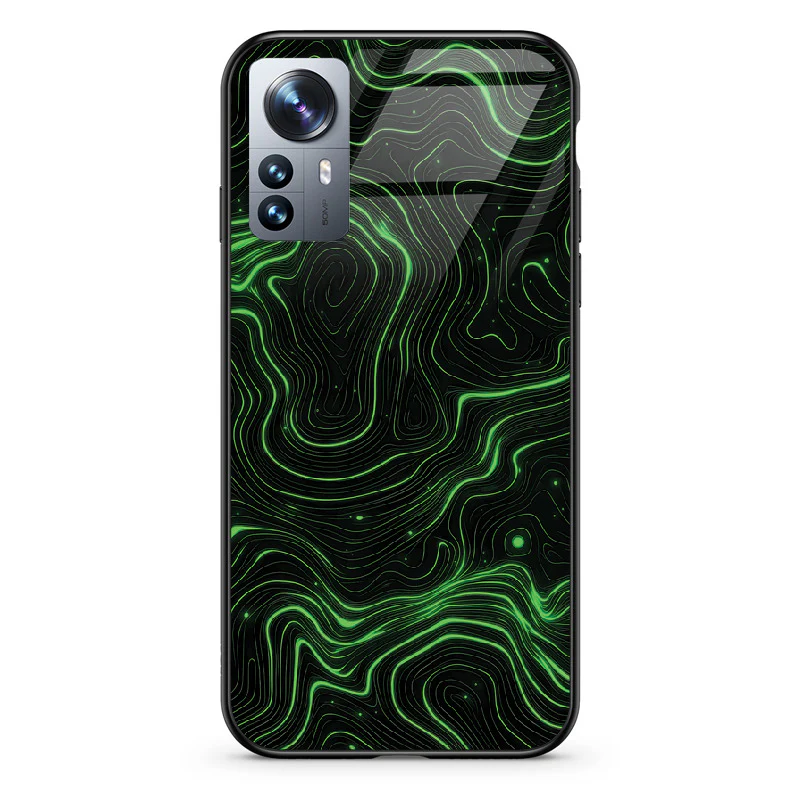 Etui szklane Topograficzna Zieleń - Image 77