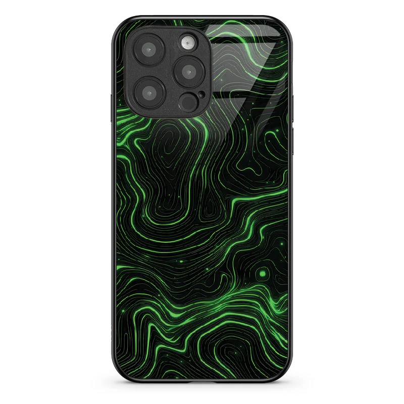 Etui szklane Topograficzna Zieleń - Image 80