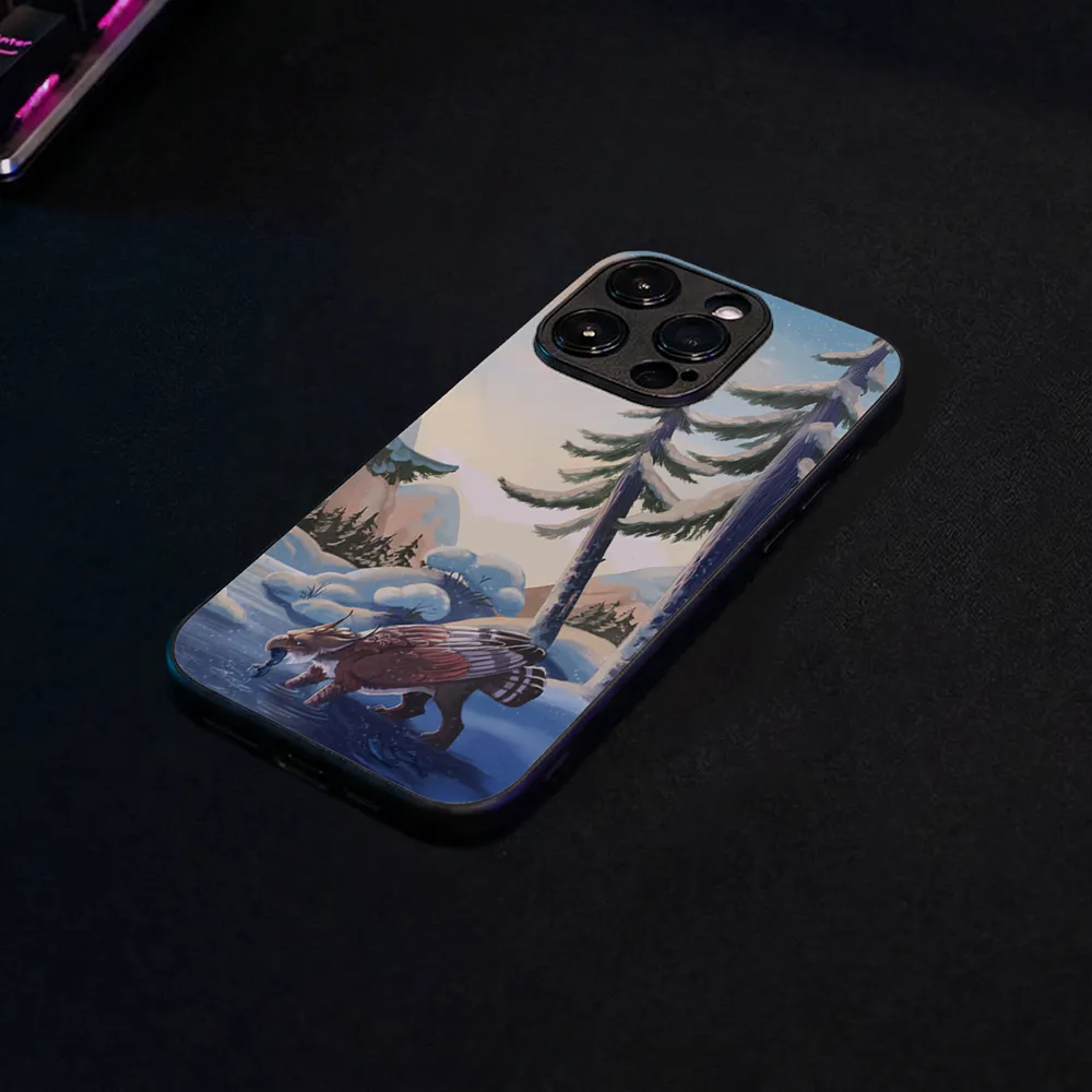 Etui szklane Winter Fishing - Image 6