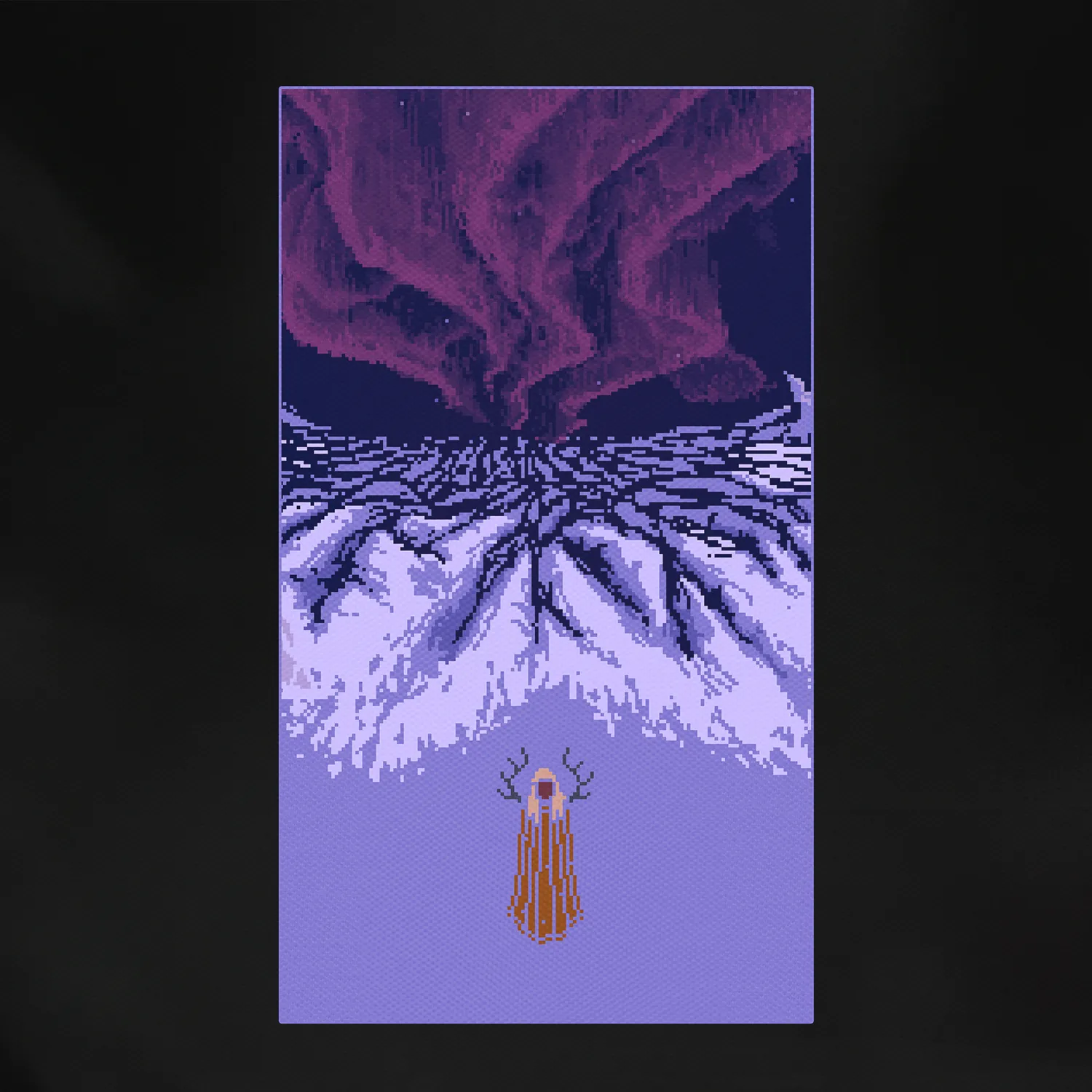 Northern Lights Drawstring Backpack - Image 2