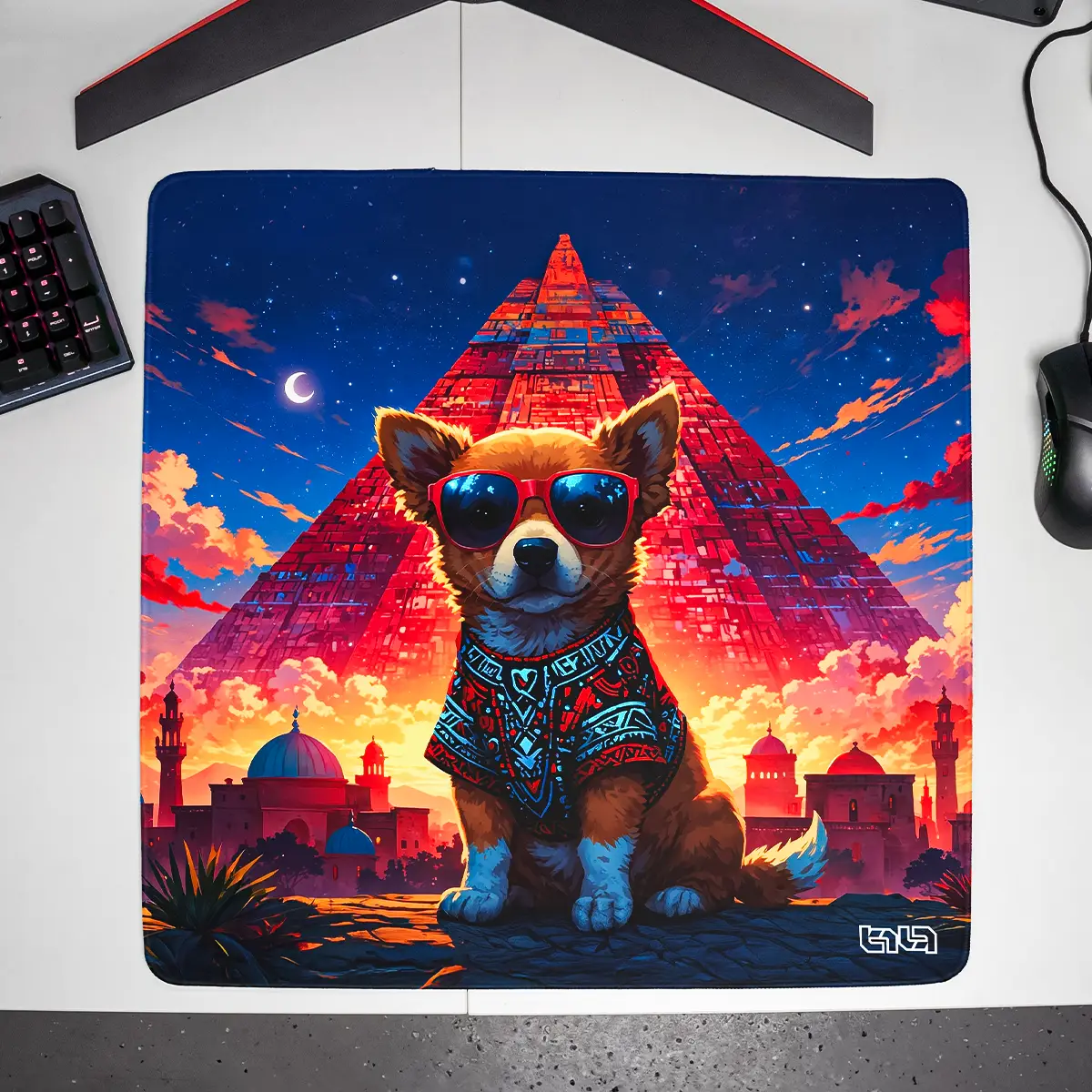 Podkładka pod Mysz Corgi i Piramida - Image 17