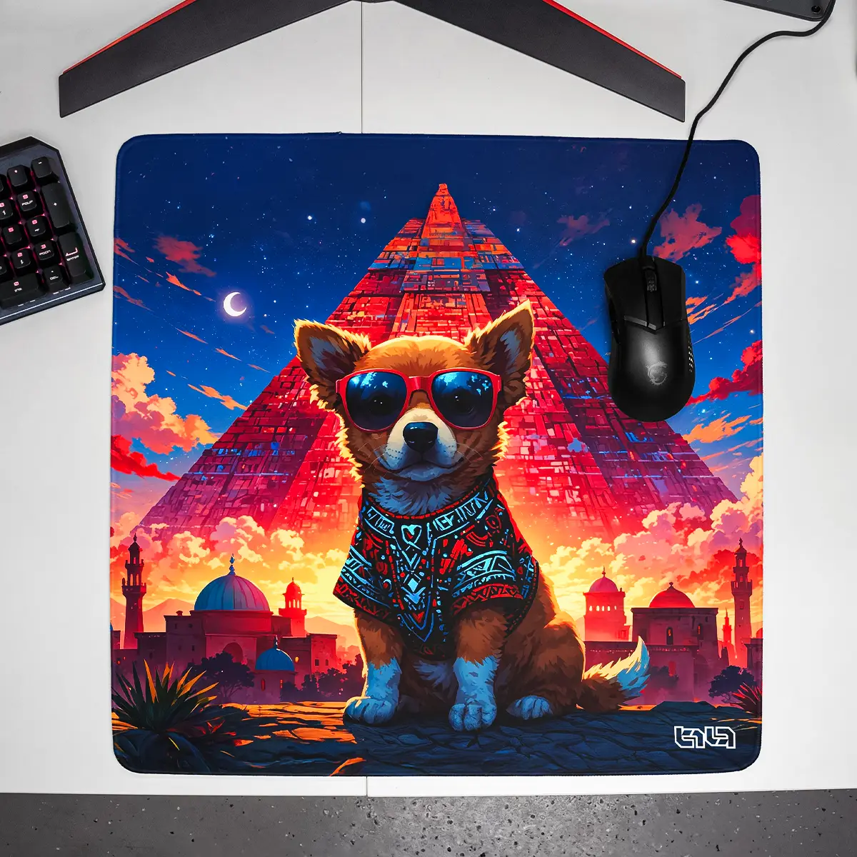 Podkładka pod Mysz Corgi i Piramida - Image 20