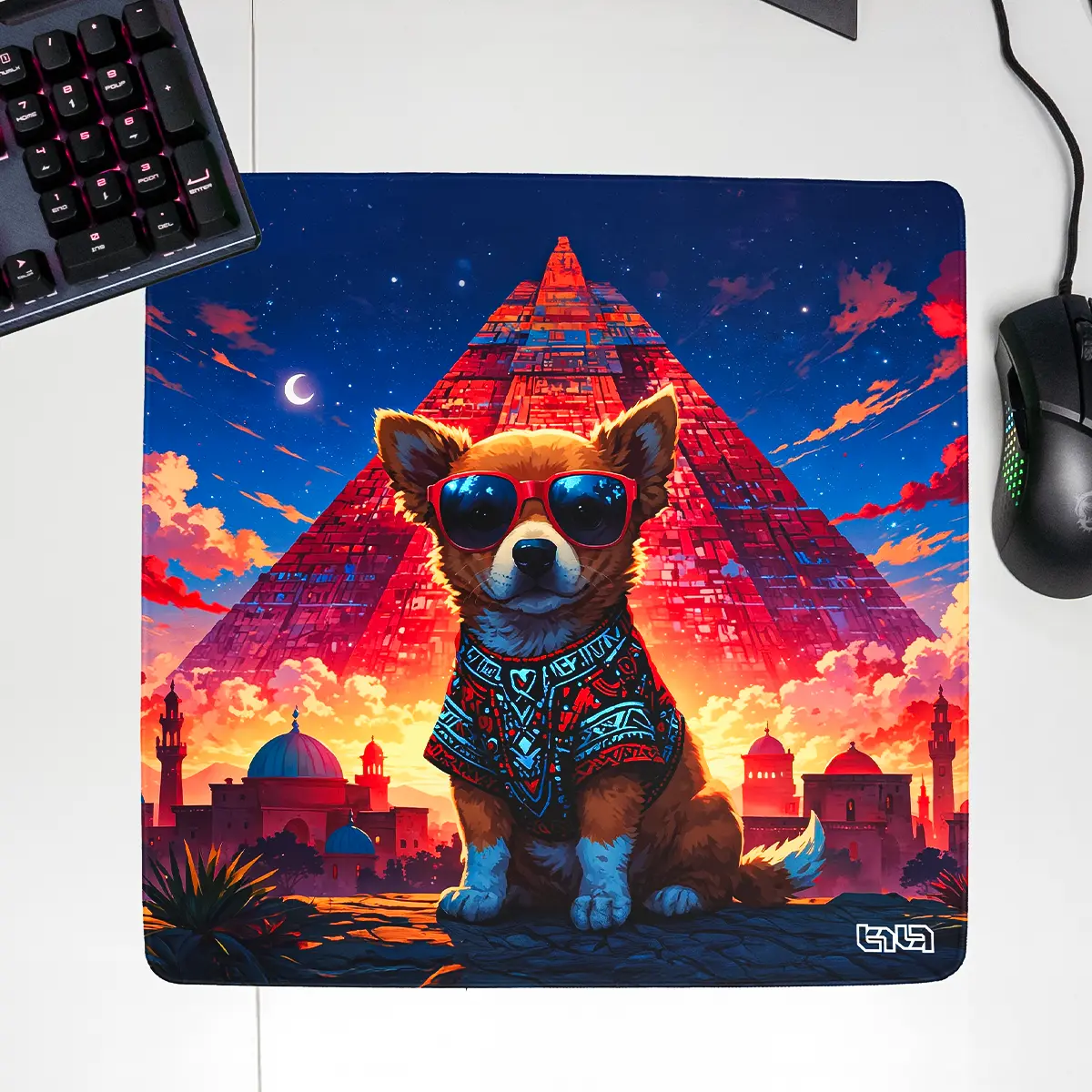 Podkładka pod Mysz Corgi i Piramida - Image 21