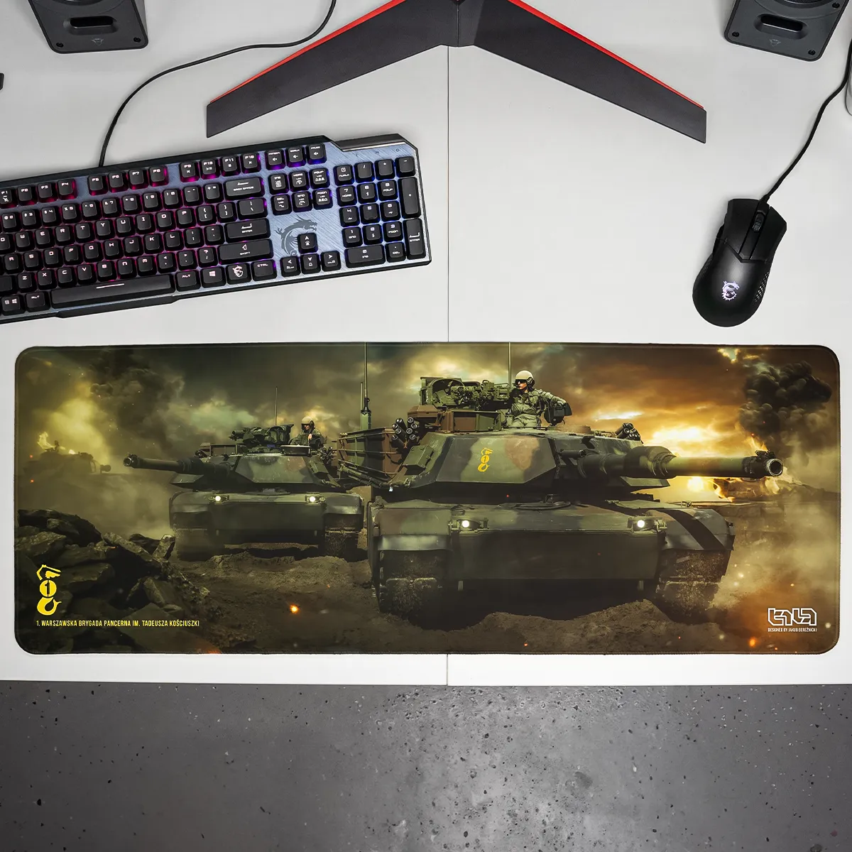 Podkładka pod Mysz 1. Warszawska Brygada Pancerna Im. Tadeusza Kościuszki 4 - Image 12