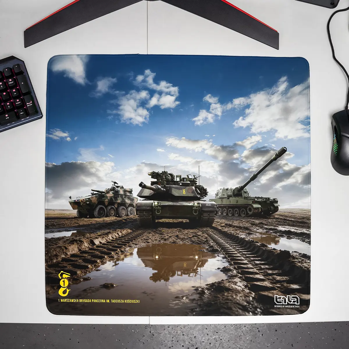 Podkładka pod Mysz 1. Warszawska Brygada Pancerna Im. Tadeusza Kościuszki 6 - Image 17