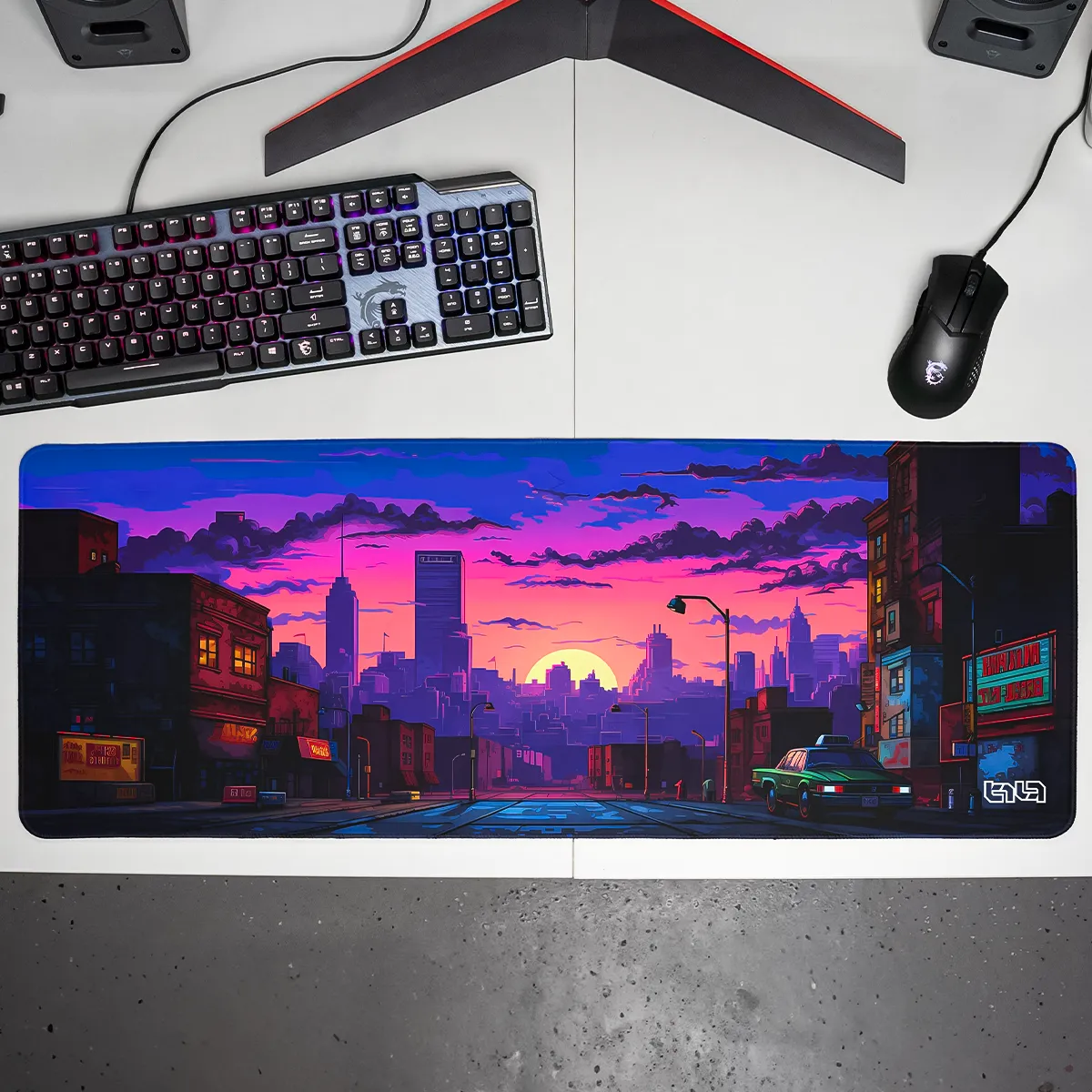 Podkładka pod Mysz American Sunset - Image 12