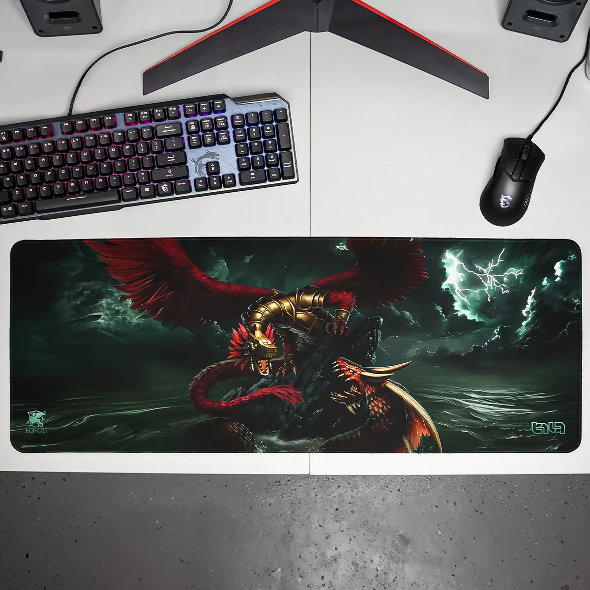 Podkładka pod Mysz Coatl vs Haspid - Image 12