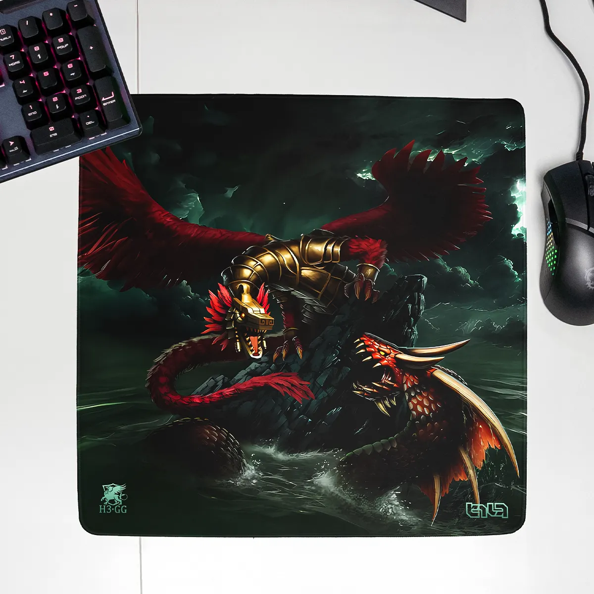 Podkładka pod Mysz Coatl vs Haspid - Image 21