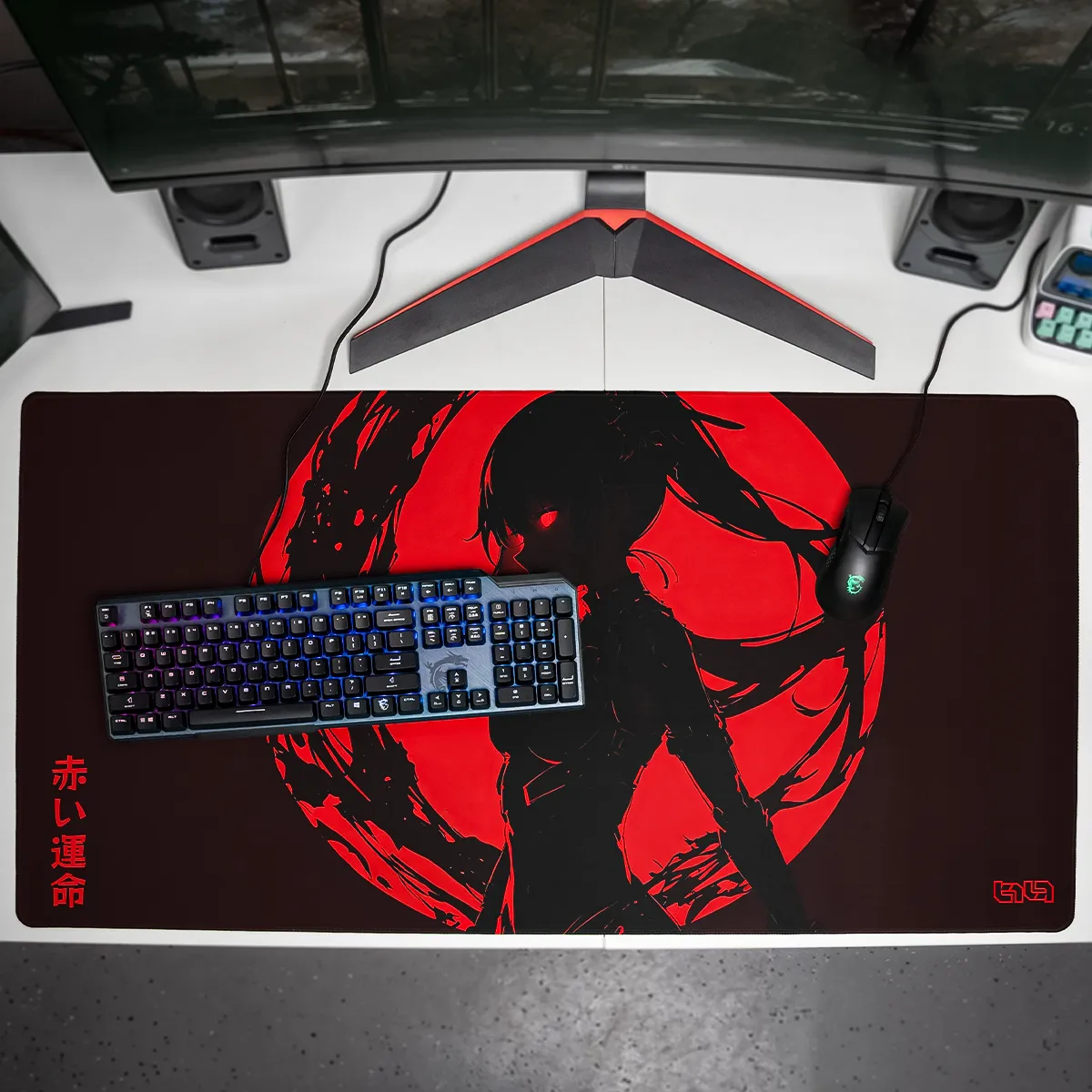 Podkładka pod Mysz Crimson Ninja - Image 6