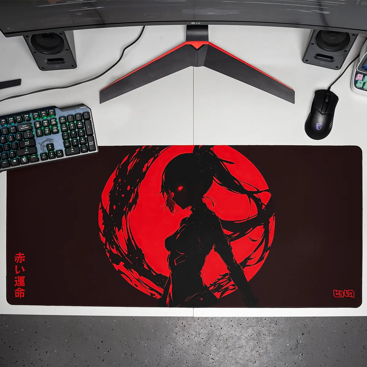 Podkładka pod Mysz Crimson Ninja - Image 7