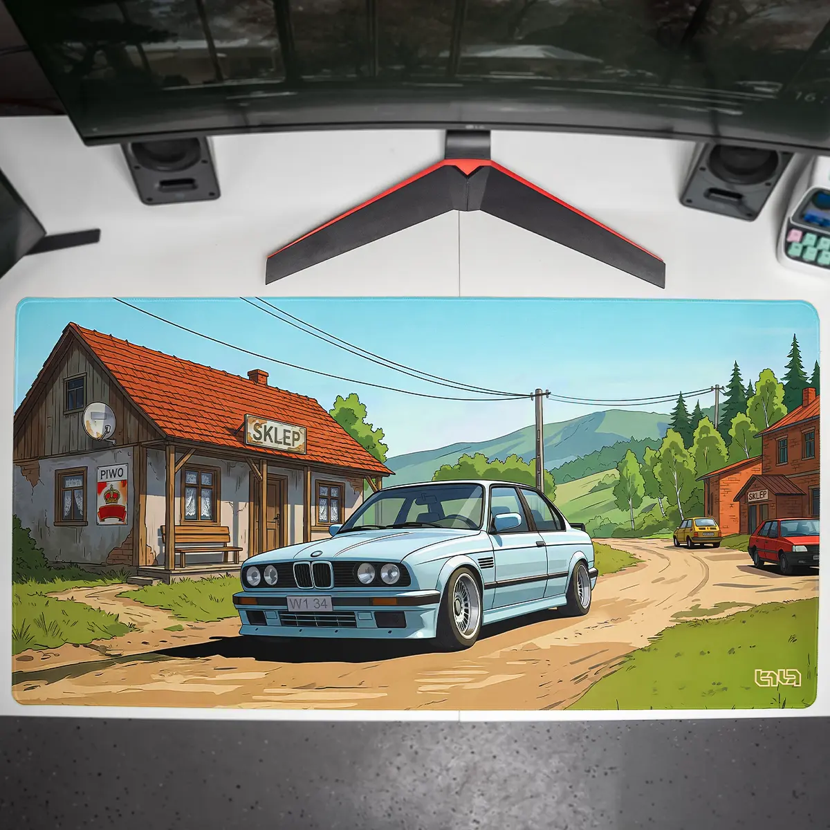 Podkładka pod Mysz Drifterzy na Wsi