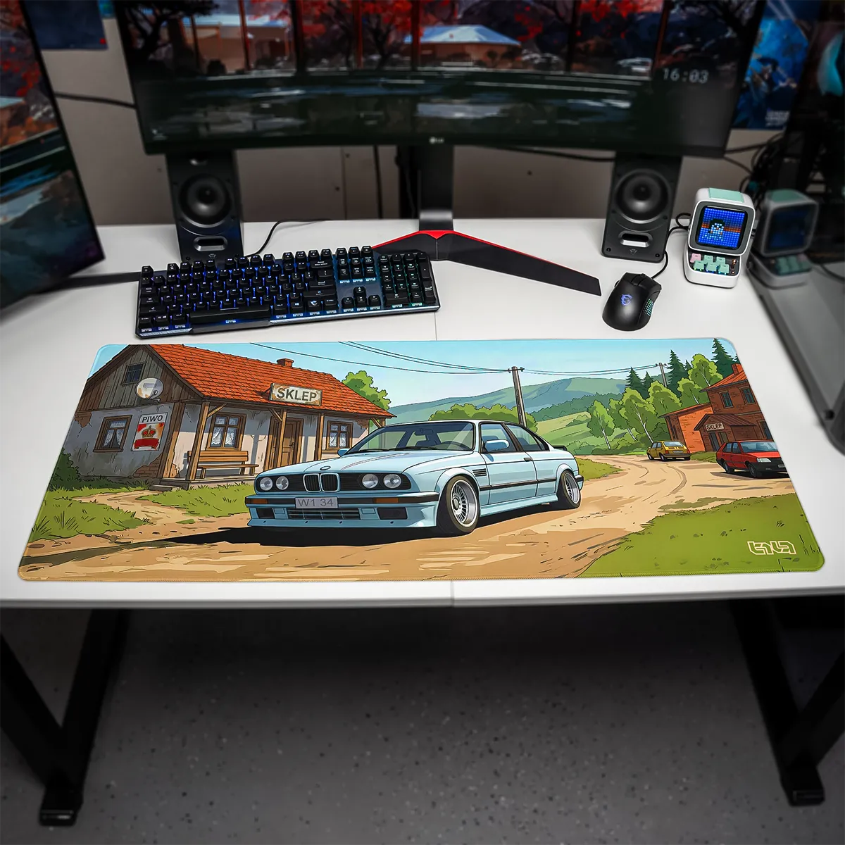 Podkładka pod Mysz Drifterzy na Wsi - Image 10