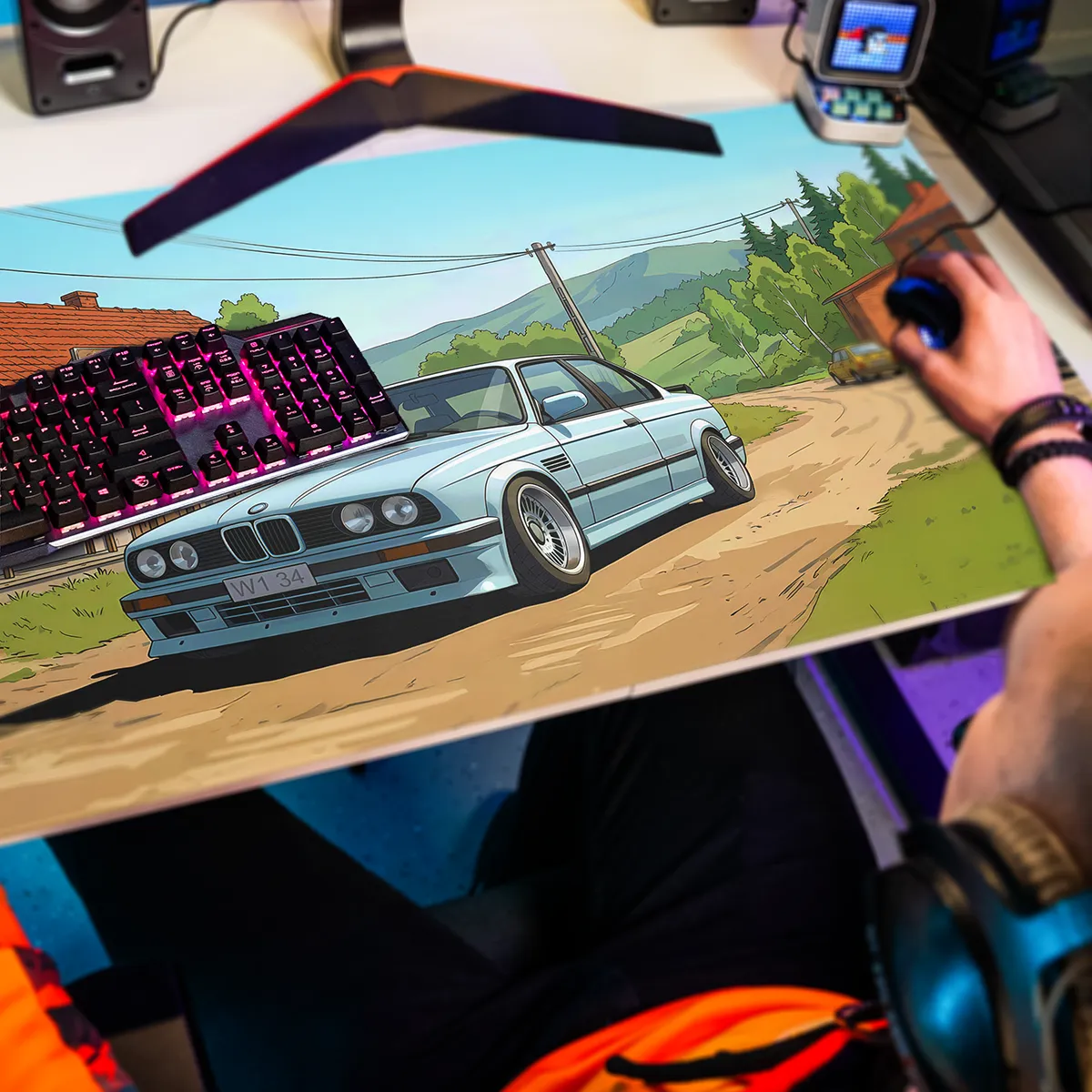 Podkładka pod Mysz Drifterzy na Wsi - Image 2