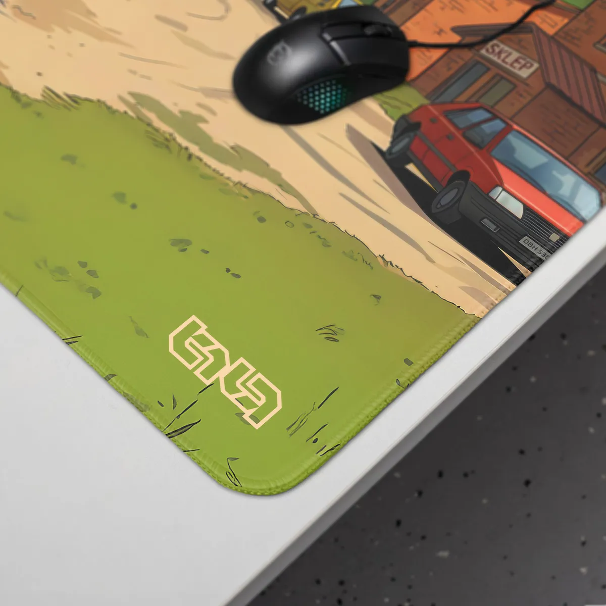 Podkładka pod Mysz Drifterzy na Wsi - Image 3