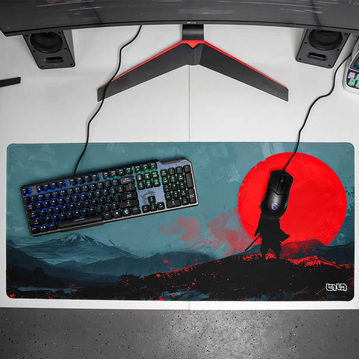 Podkładka pod Mysz Grey Samurai - Image 11