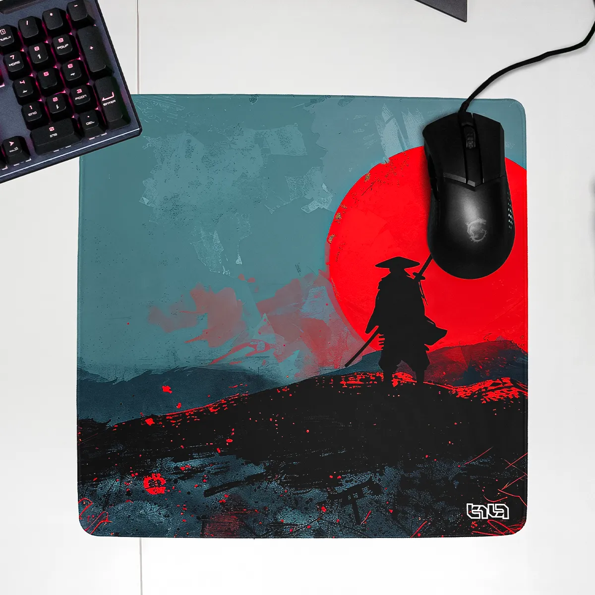 Podkładka pod Mysz Grey Samurai - Image 24