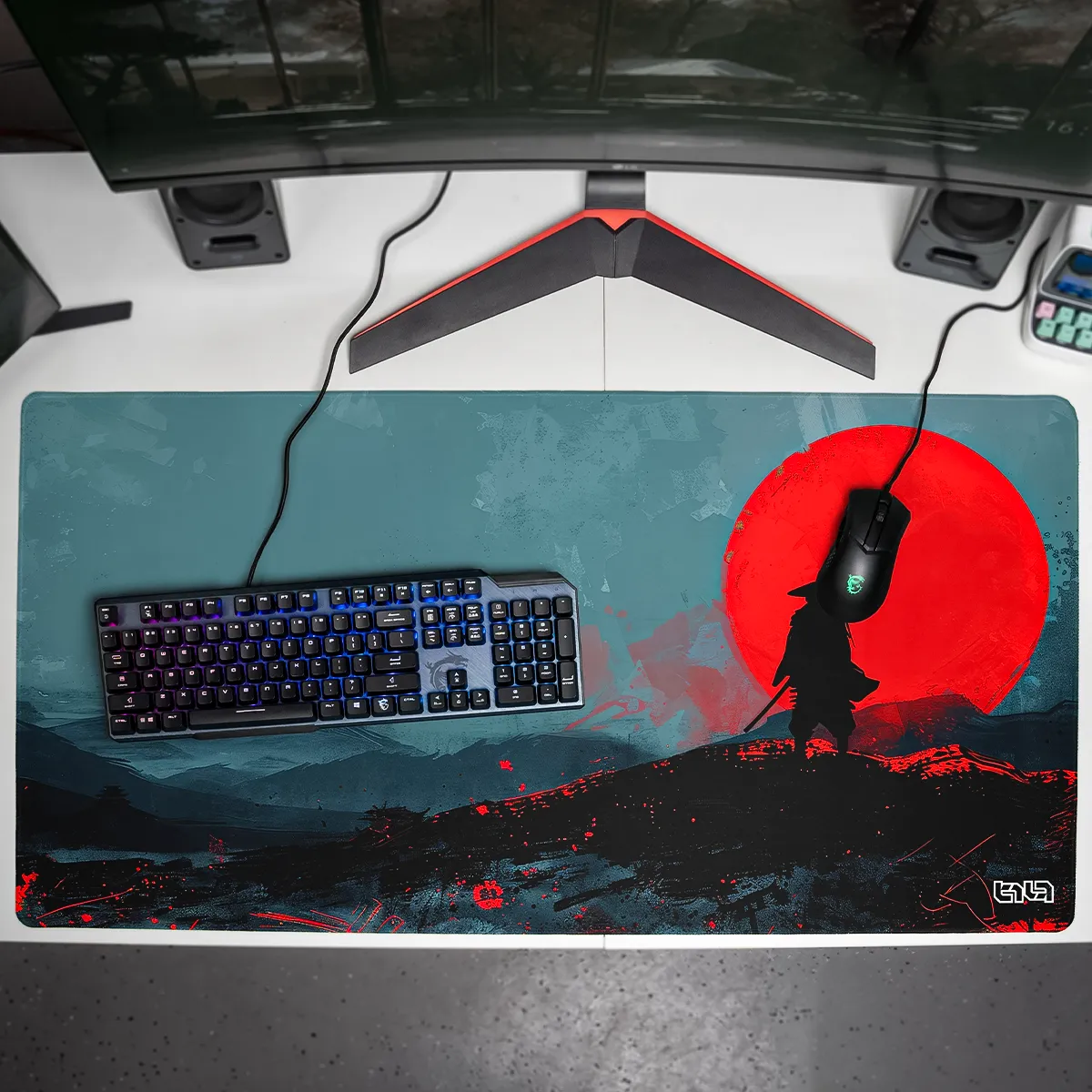 Podkładka pod Mysz Grey Samurai - Image 6