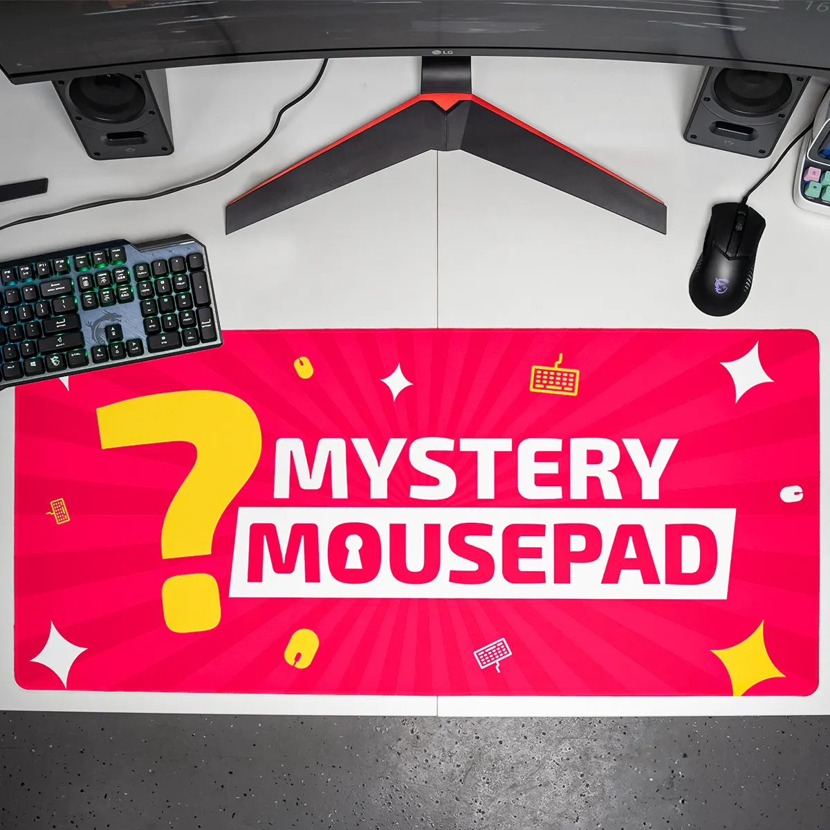 Podkładka pod Mysz Mystery Box - Wzór Niespodzianka - Image 7