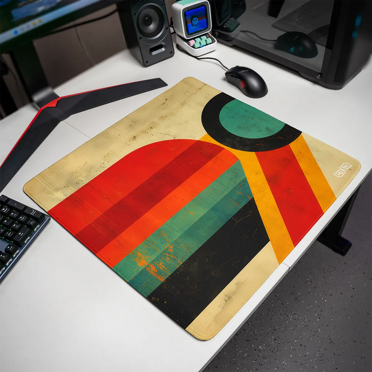 Podkładka pod Mysz Nostalgic Stripes - Image 19