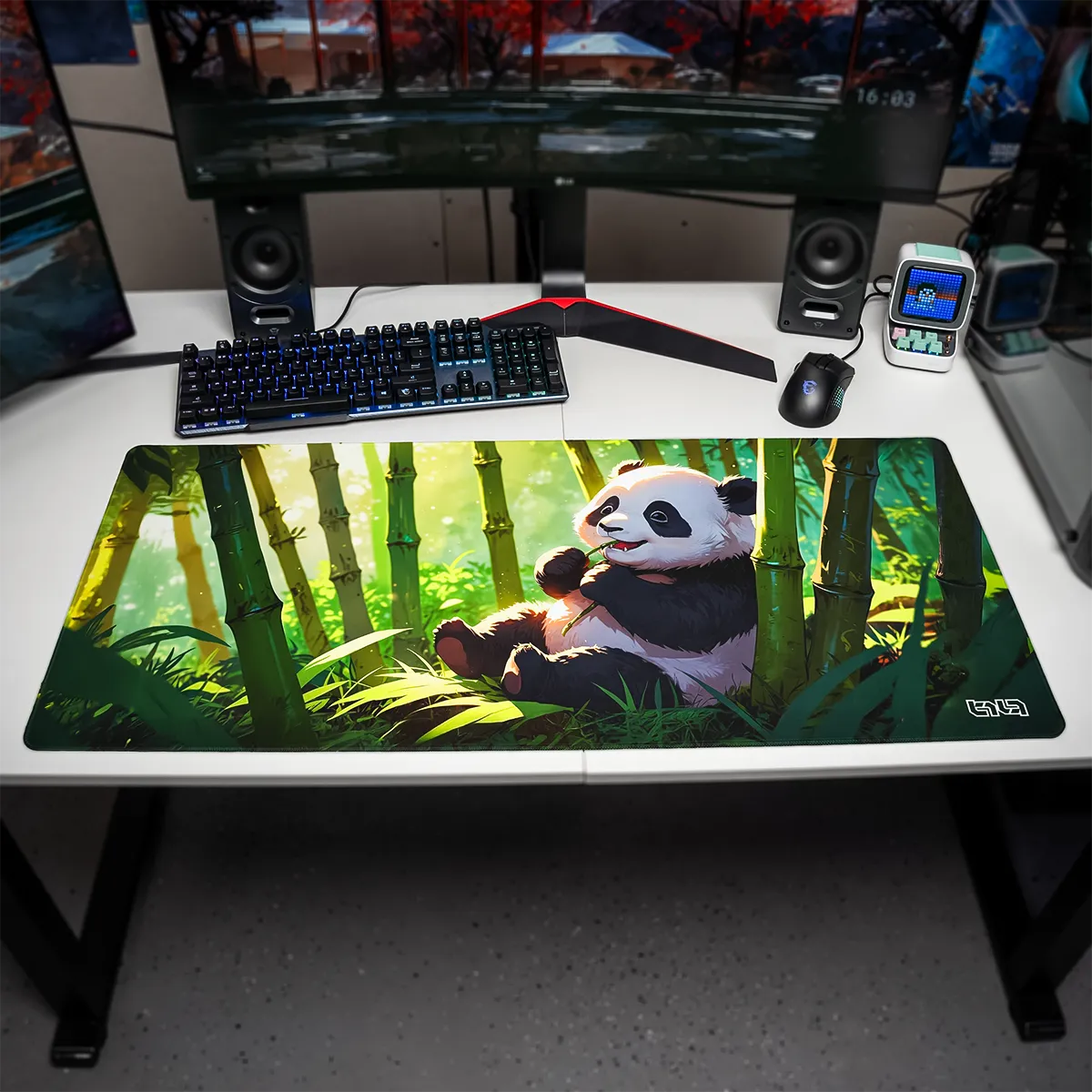 Podkładka pod Mysz Panda i Smakowity Bambus - Image 10