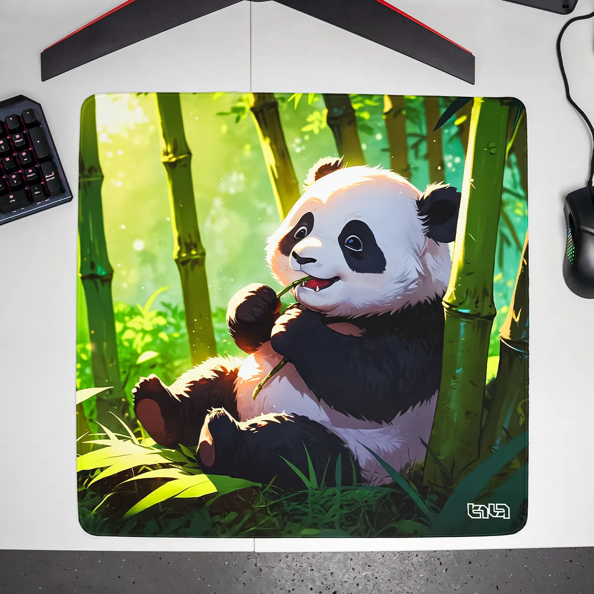Podkładka pod Mysz Panda i Smakowity Bambus - Image 17