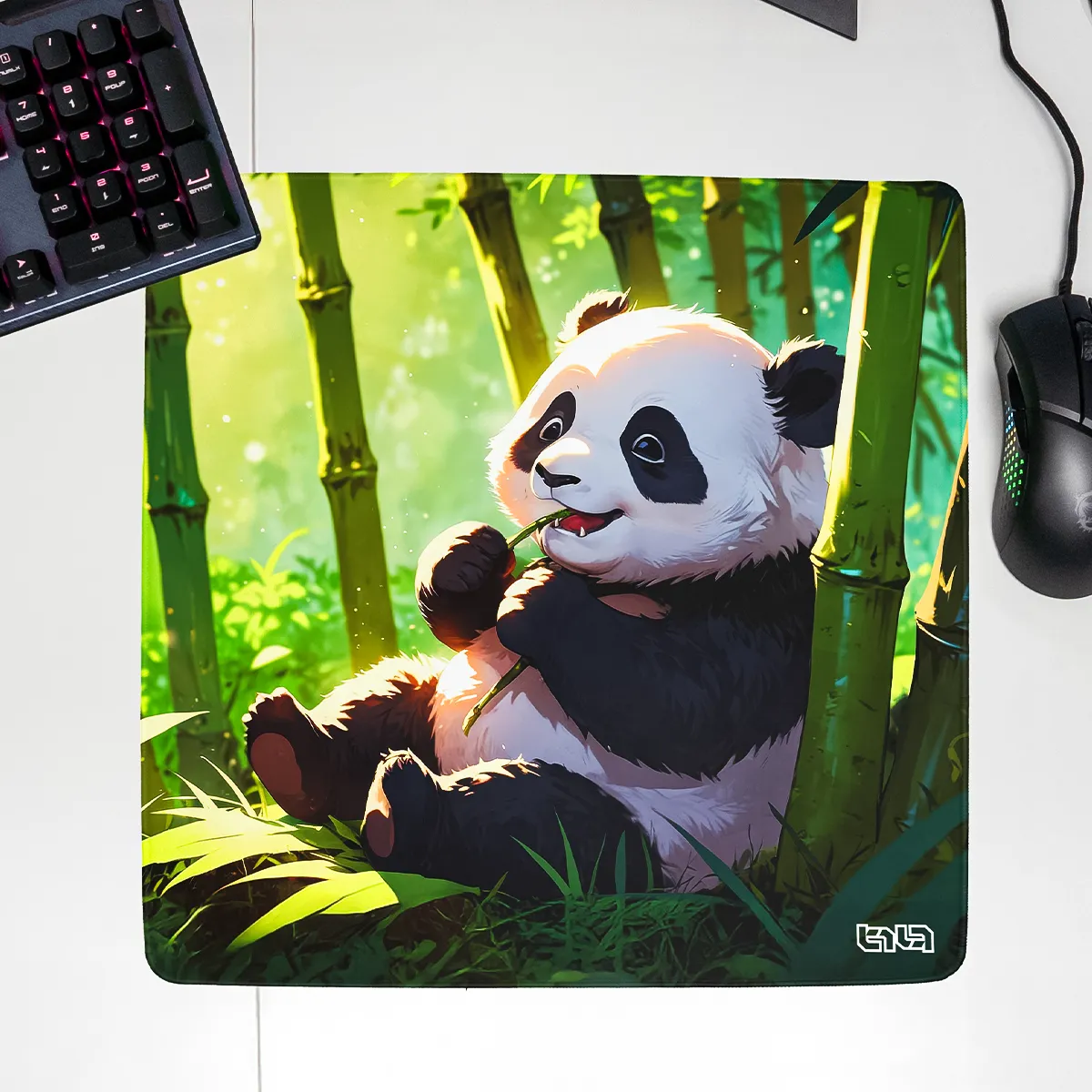 Podkładka pod Mysz Panda i Smakowity Bambus - Image 21